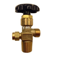 CGA350 Wrapped Fiberglass Composite Gas Cylinder Valve CGA cylinder valve Industrial Extinguisher Inner Thread Cylinder Valve