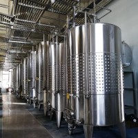 Stainless Steel Alcohol Storage Jacketed 5000L Fermenter