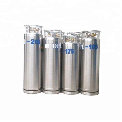 Brand New China Factory Sale Cryogenic 195L Dewar Liquid Oxygen Tank